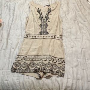 LOFT Linen Romper
